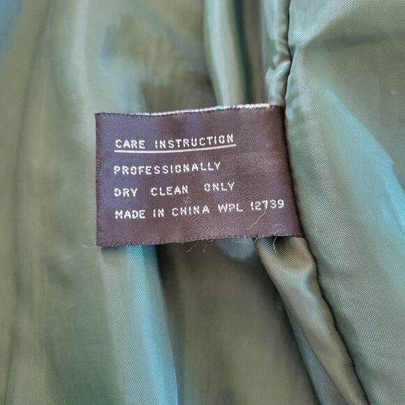 Vintage Charles Klein Suede Anorak Coat 20.5 XXL Plus Size Black Hooded Parka - Picture 9 of 10